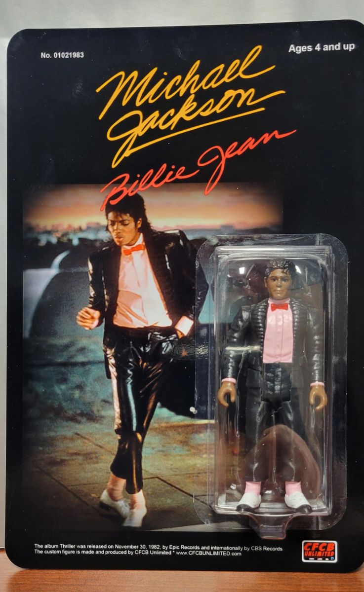 Custom Michael Jackson Figure - Billie Jean (Sleeves Down)