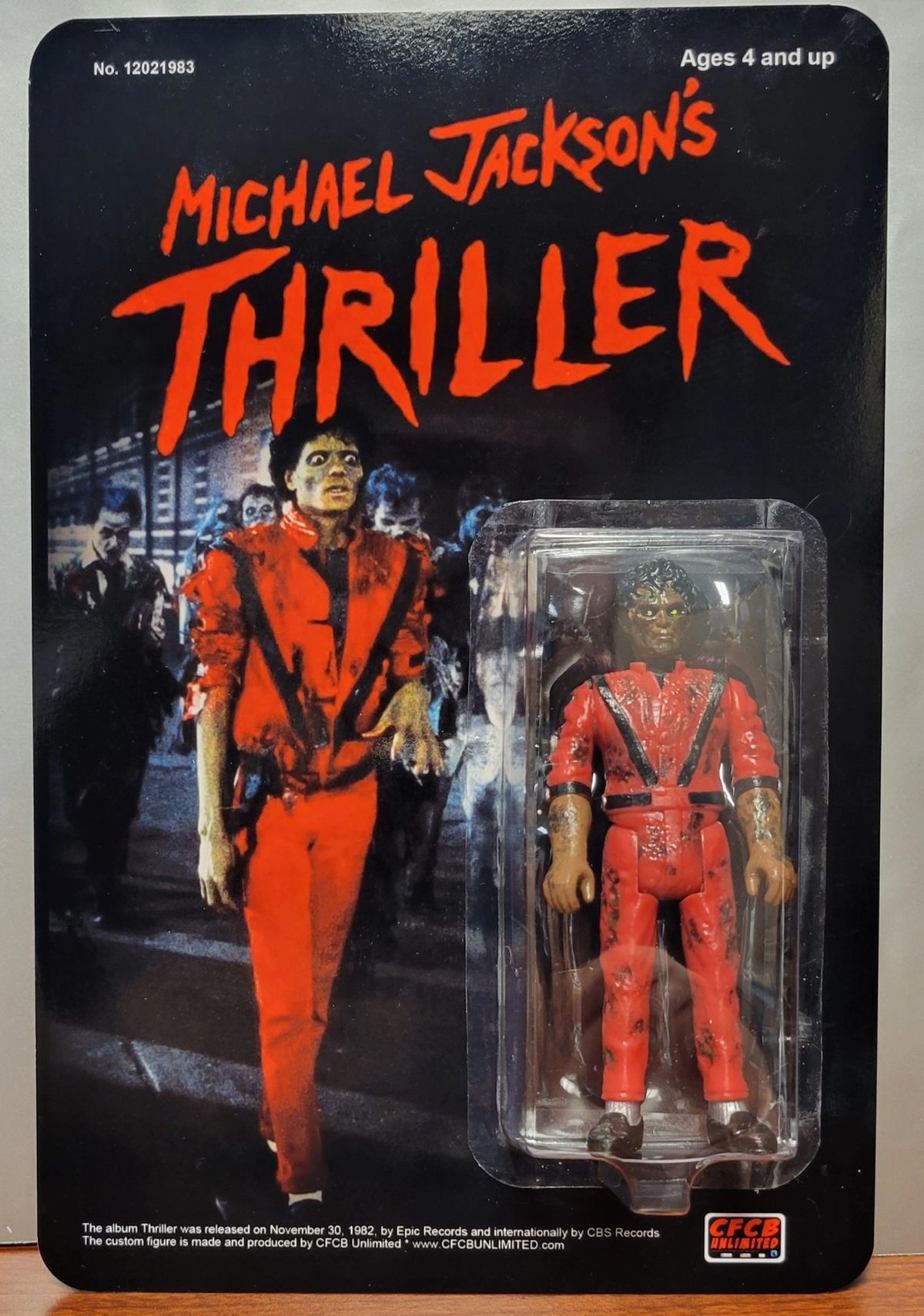 michael jackson thriller werewolf toy