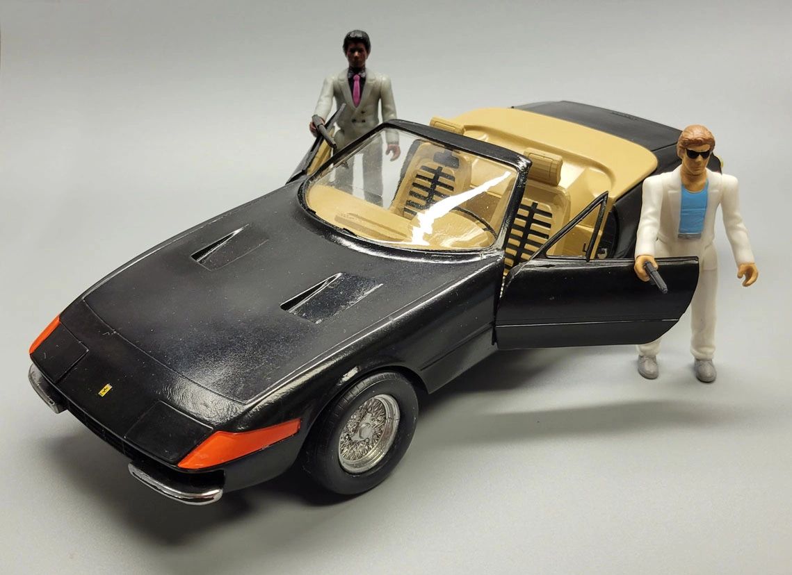 Miami Vice 1972 Ferrari 365 GTS/4 Daytona Spyder Custom 3.75