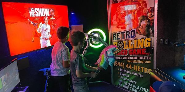 Video Game truck add on Digital Photobooth Chino Ca. Video Game Party Photobooth rental for events