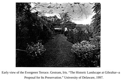 Early view of Evergreen Terrace in Gestram, Iris.