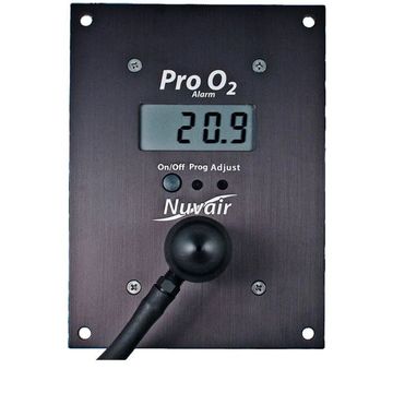 O2 oxygen nuvair monitor safety analyser alarm diving