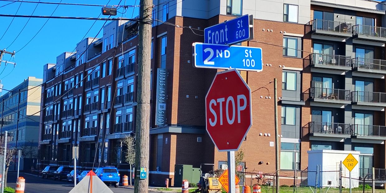 The Lofts at Front Street apartments near Front St and 2nd St in downtown Norfolk VA