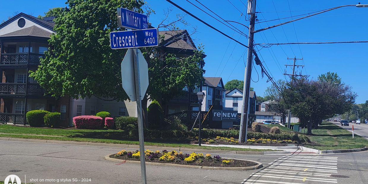 reNew Little Creek apartments at N Military Highway and Crescent Way Norfolk VA — served by Norfolk 
