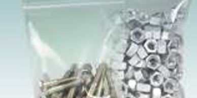 A zip lock bag with nuts and bolts in it. Portsmouth movers can assemble/dissemble possessions. 