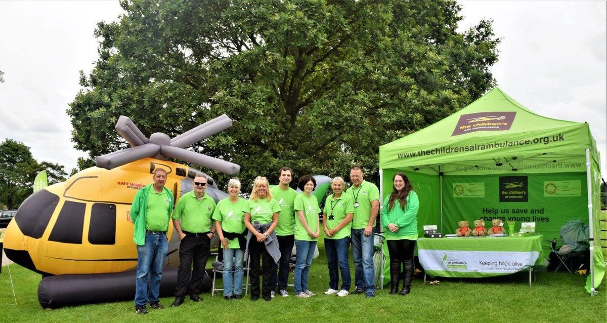 'Cleared to land' The Children's Air Ambulance & Doncaster 10k!