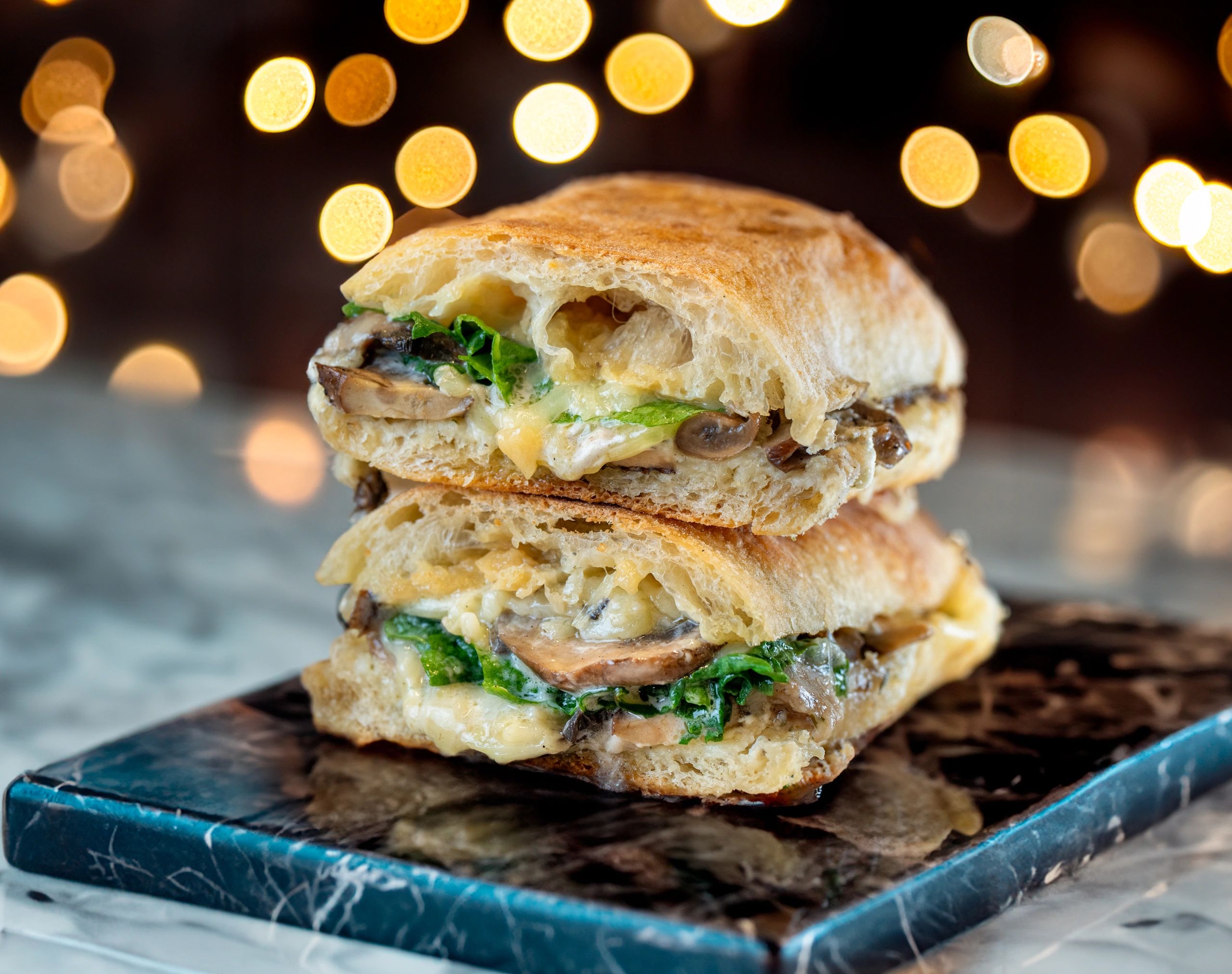 Wild Mushroom Panini