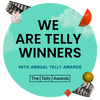 Announcement for 46th Annual Telly Awards winners.