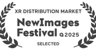NewImages Festival 2025 XR Distribution Market selected logo.