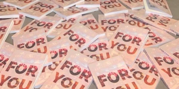 Multiple cards with "FOR YOU" printed.
