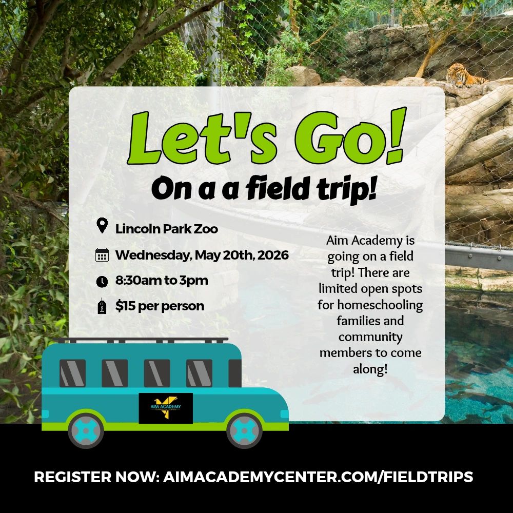 Aim Academy invites families on a field trip to Lincoln Park Zoo on May 20, 2026.