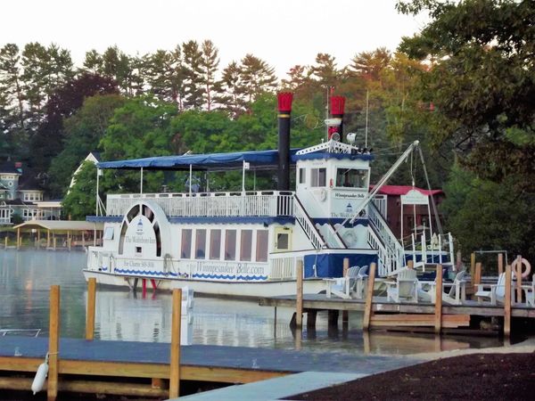 Cruising at The Cottages of Wolfeboro, Lake Winnipesaukee, NH 
CottagesNH.com