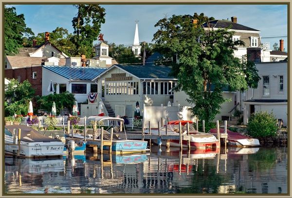 Boating and Waterfront nearby at The Cottages of Wolfeboro, Lake Winnipesaukee, NH 
CottagesNH.com