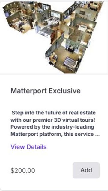  Step into the future of real estate with our premier 3D virtual tours! Powered by the industry-lead