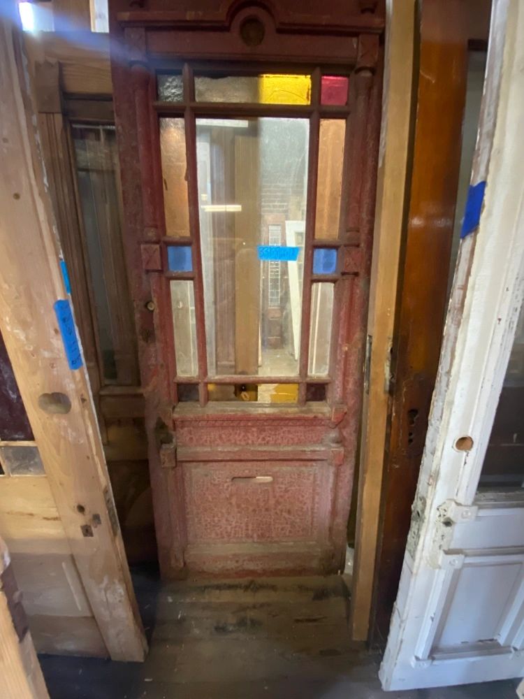Vintage Queen Anne Cottage Door Vintage Queen Anne Cottage Door