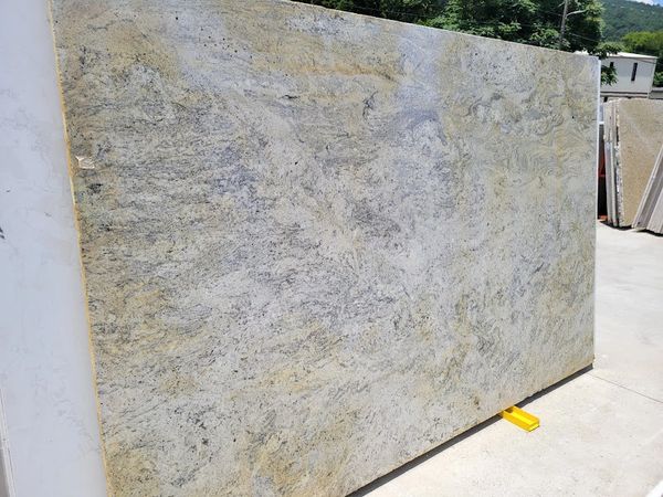 Salanias White (Leathered Finish)