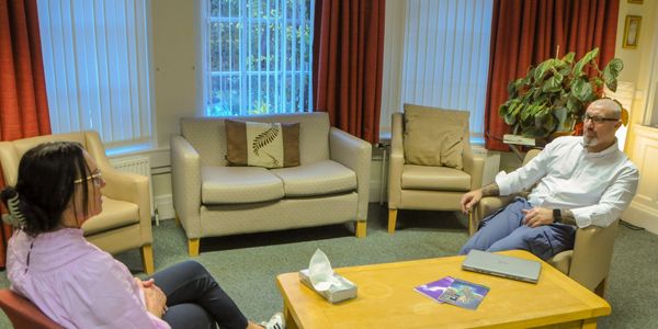 recovery coaching session