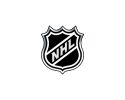 NHL logo in black and white.