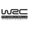 WRC World Rally Championship logo in black and white.