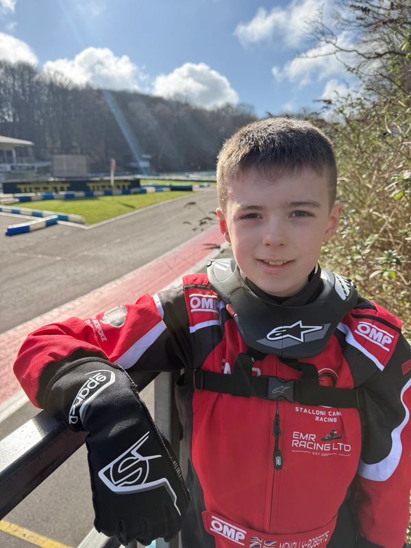 Buckmore Park Karting Kart Track Ethan McNally-Roberts EMR Racing Ltd Champion 