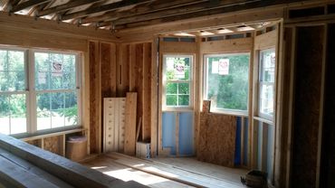 Master bedroom addition during picture