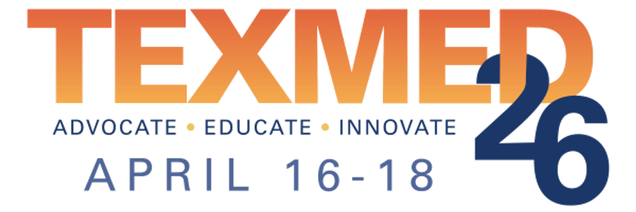 Logo for TEXMED 46 conference, April 16-18.