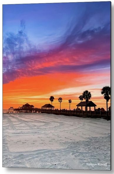 Sandy Sunset, Custom Artwork, SoulFilled Creations, Robyn Punko
