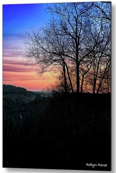 Sunrise in the Mountains, Photography, Metal Print, SoulFilled Creations, Robyn Punko