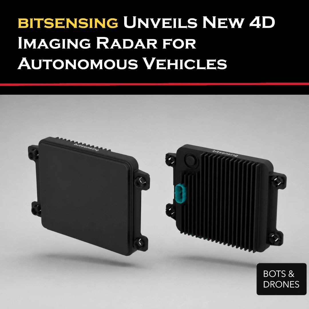 bitsensing Unveils New 4D Imaging Radar for Autonomous Vehicles