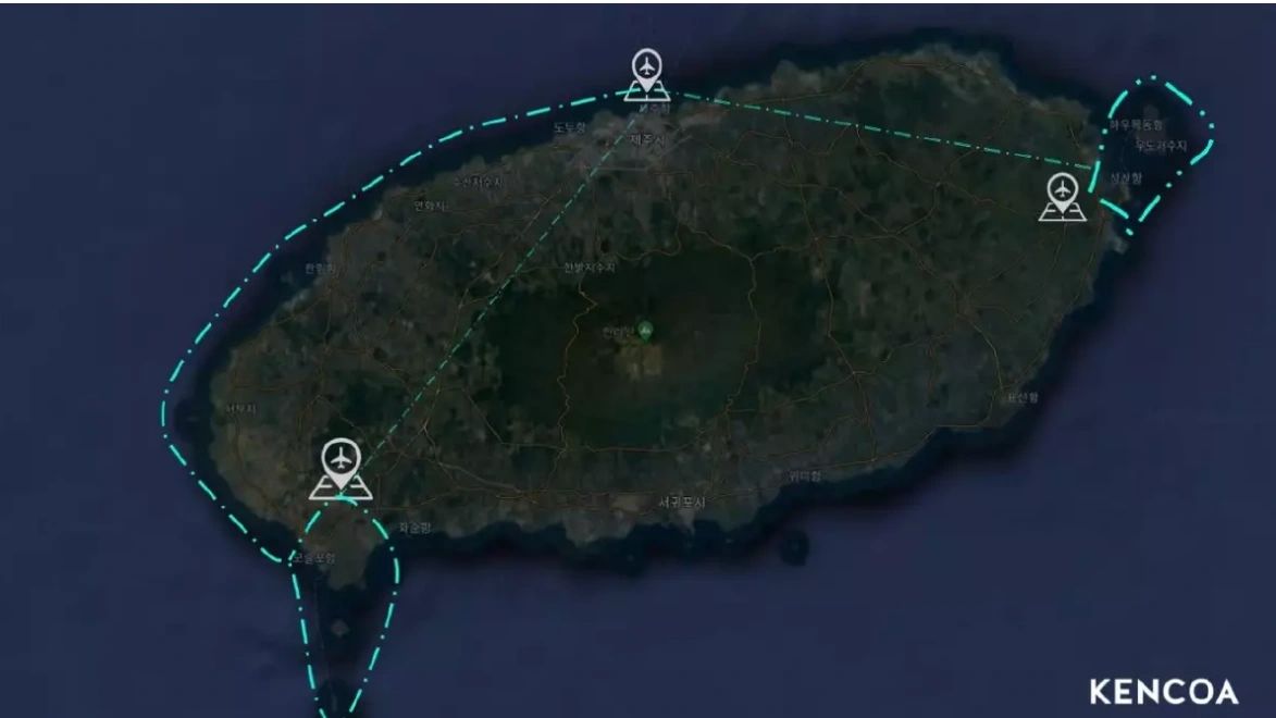 Jeju Island to launch drone taxi routes for tourists by 2025