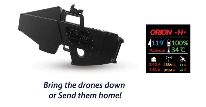 Orion H+ Anti Drone System by TRD Singapore - Asia Drone Guide