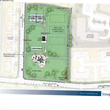 Approved park for 51 West Neighborhood.