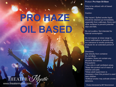 Pro Haze oil based haze.