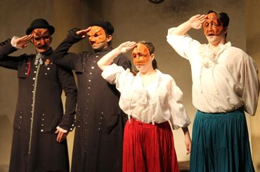 Commedia dell'arte in Florence, Italy