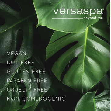 Versaspa promotes vegan, cruelty-free, and non-comedogenic skincare products.
