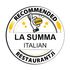 Restaurantji Recommended La Summa 2022