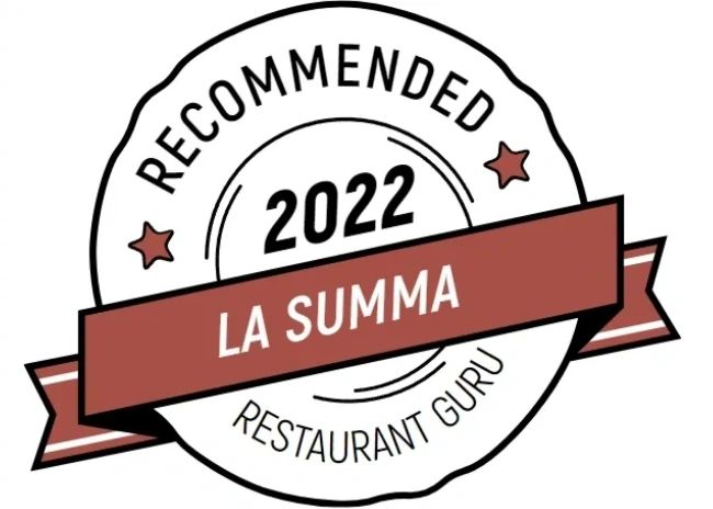 Restaurant Guru Recommended La Summa 2022