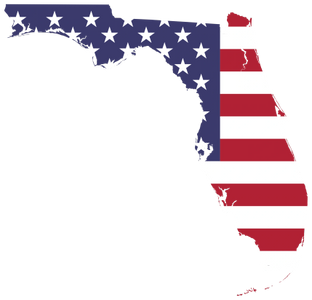 State of Florida, American Flag