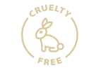 Animal Cruelty free logo with rabbit.