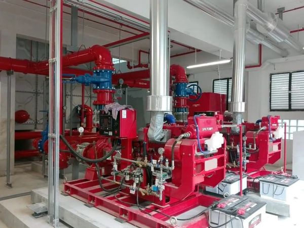 2x 1500gpm Diesel Fire Pump Sets