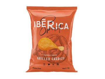 Grilled chorizo flavor of iberica chips