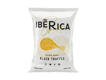 Black truffle flavor of iberica chips