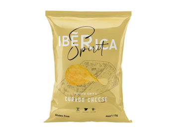 Aged cheese flavor of iberica chips