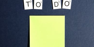 TO DO Post-it Note - What's on your to-do list and how can Cogs help?