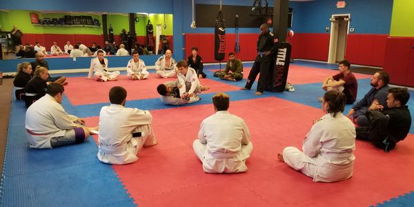 Brazilian Jiu-Jitsu Adult Class at Dauntless BJJ in Newark, DE.