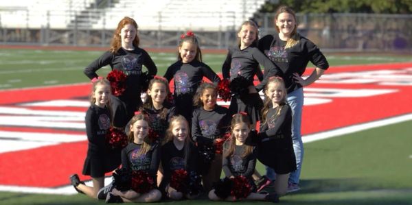 2025 Mashers Cheer team picture