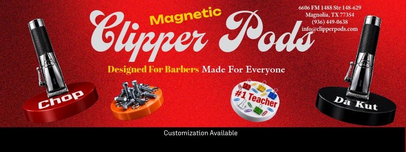 Magnetic Storage Pods - Handcrafted Barber Tools Storage