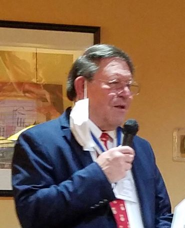 04 FEB 21 President George Ison Welcomes everyone to the dinner meeting.