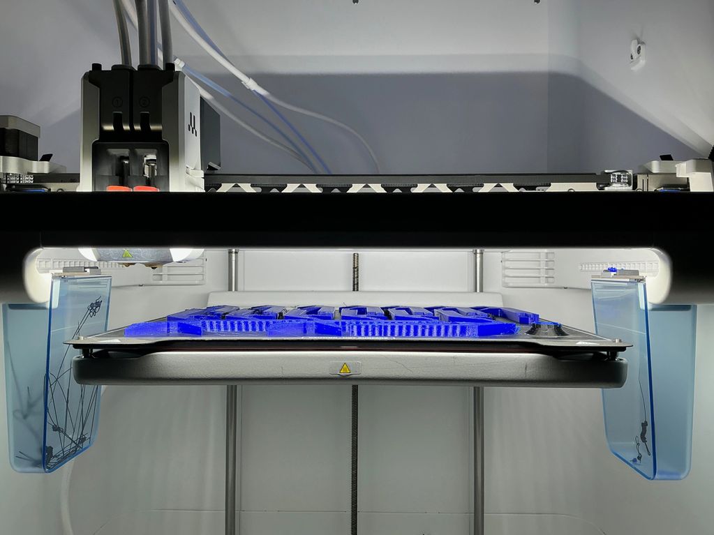 Another view of Factor 4 printing TPU95A Parts.