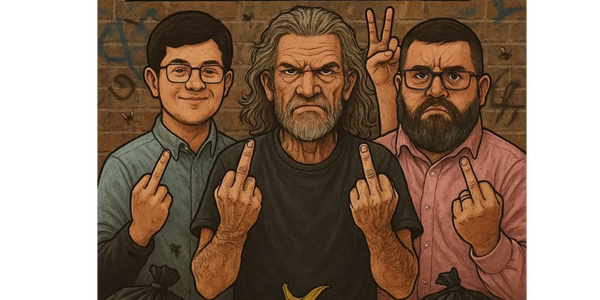 T.R.A.S.H. Tree Real Assholes Sharing Humor